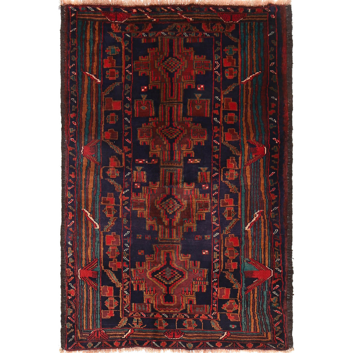 Shop for the latest Baluchi Rug 3'3 x 4'9 (ft) / 101 x 150 (cm